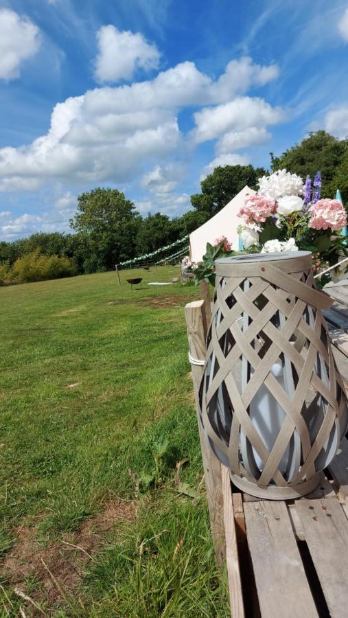 Wadhurst Hopgarden Glamping - Luxury 6M Bell Tent מראה חיצוני תמונה