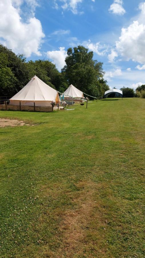 Wadhurst Hopgarden Glamping - Luxury 6M Bell Tent מראה חיצוני תמונה